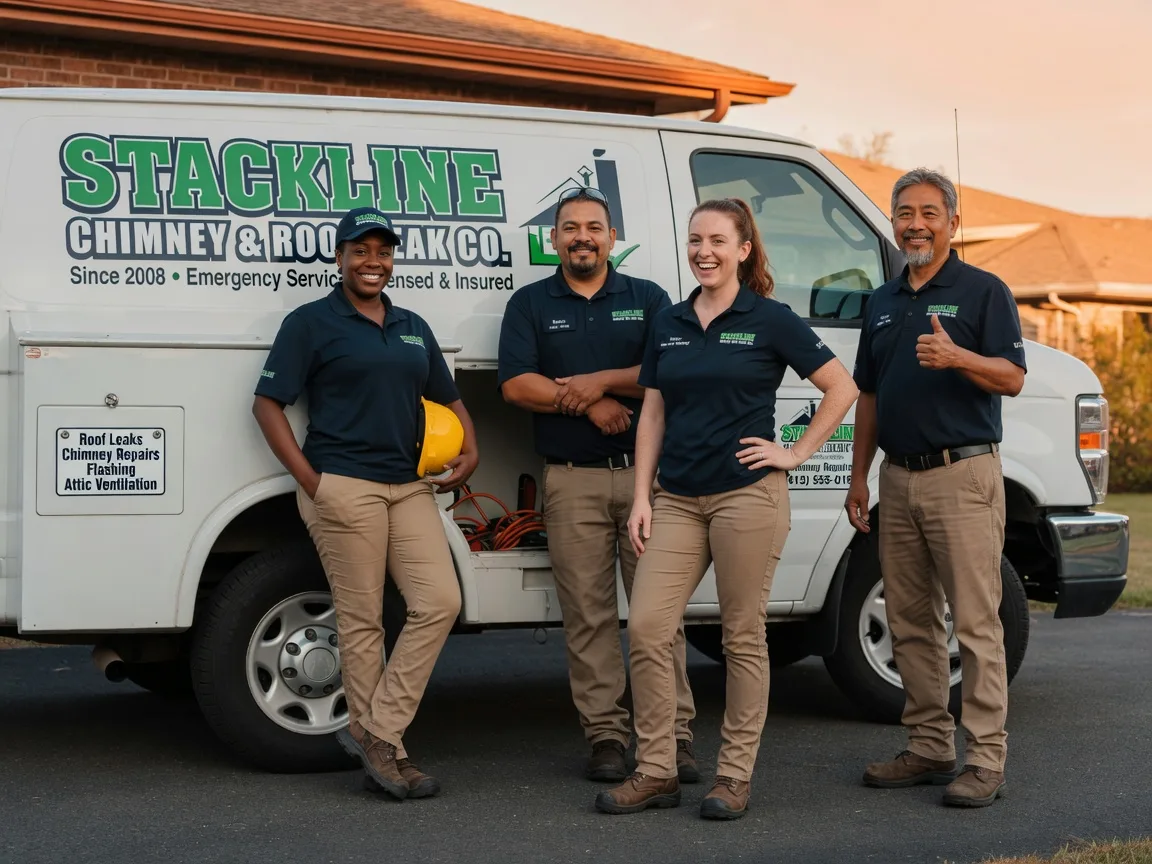 Chimney flashing repair company in Glencross, SD